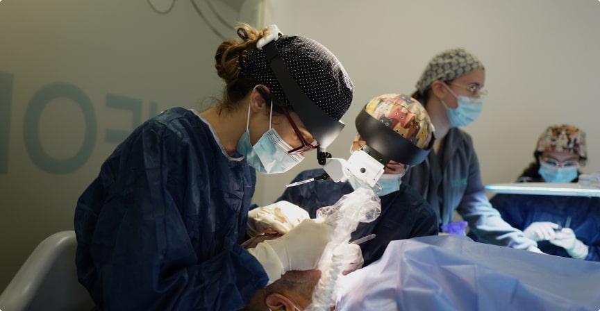 Extração e Implantação Folícular